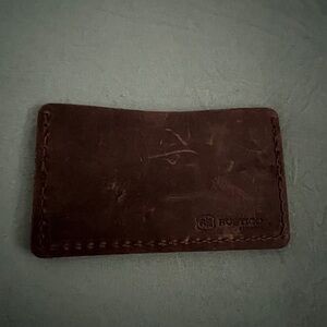 Rustico Leather Card Holder – Made in USA – Slim Minimalist Wallet